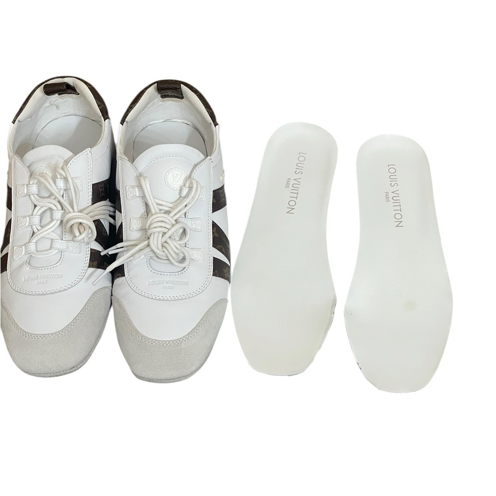 Louis Vuitton mens LV
Sneakerina White Low Top size 38(8) - Picture 9 of 14
